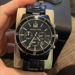 Men’s black Michael Kors Watch